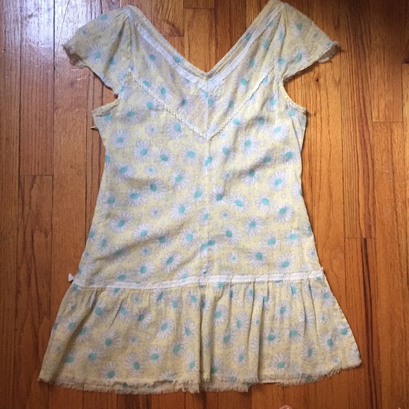 Free People cotton blouse. Size 4. - Picture 4 of 4